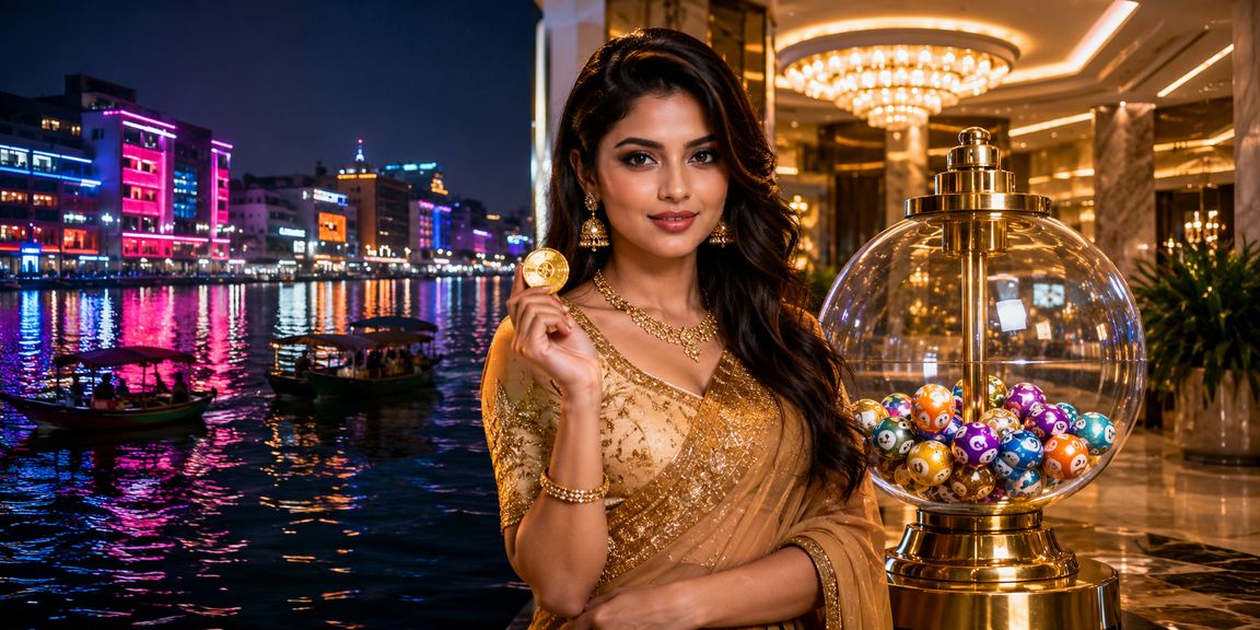 বাংলাদেশে নিয়ন আলোয় লটারি ও অডস দেখার রাতের দৃশ্য